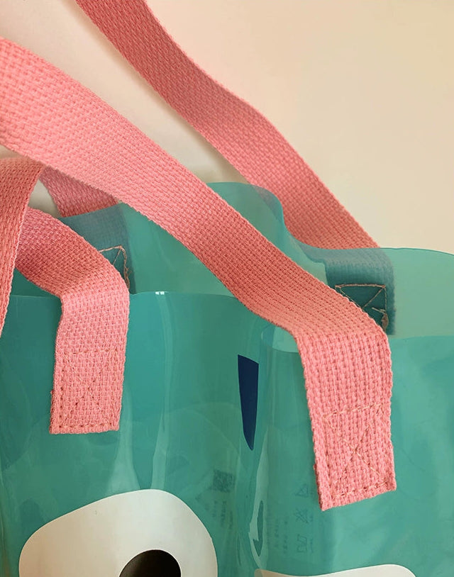 Jelly Blue Transparent Tote Bag