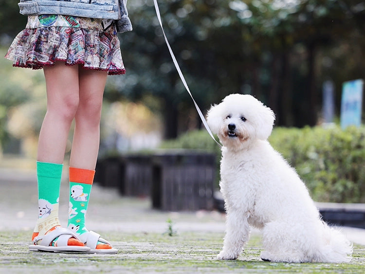 Mismatched Streetwear Crew Socks