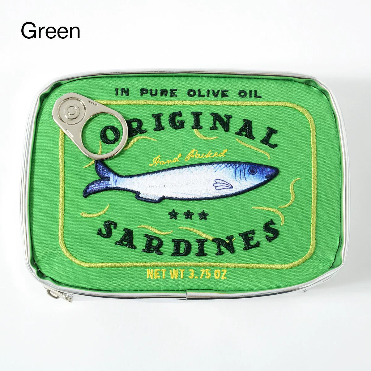 Sardine Tin Can Cosmetic Bag