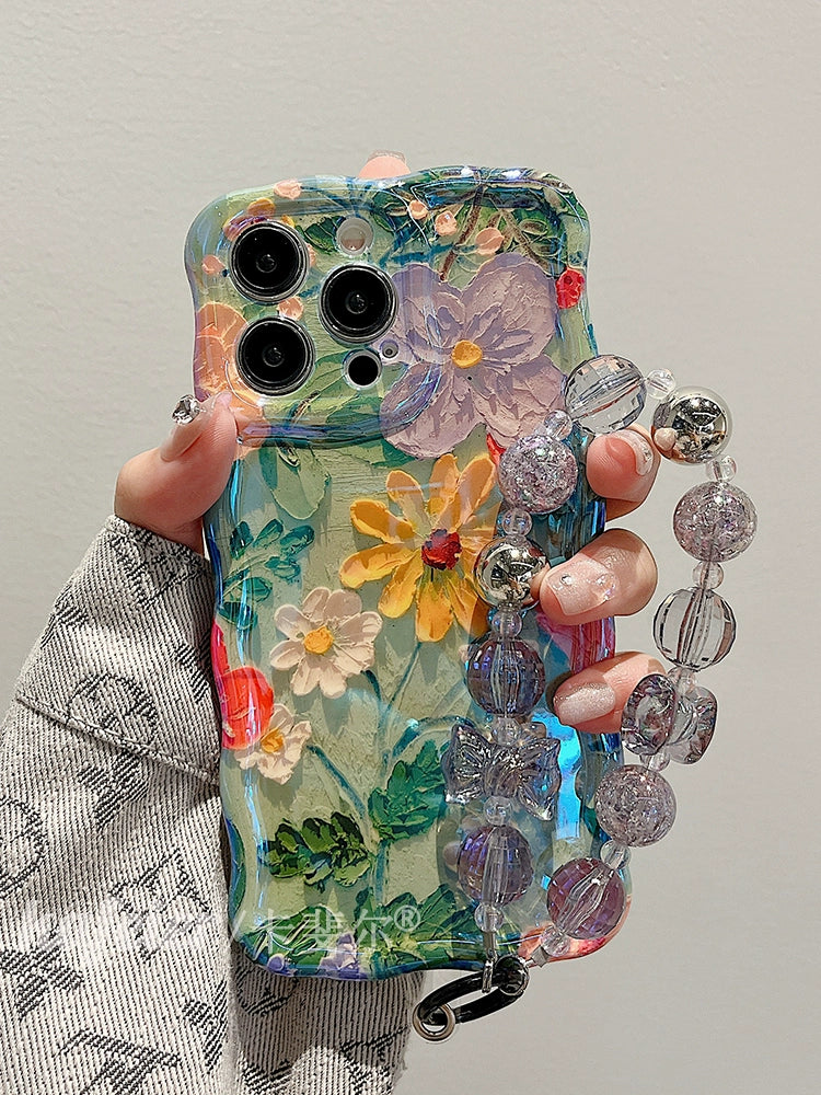 Oil Painting Flower Phone Case