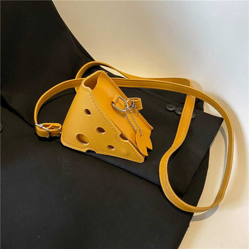 Cheese Wedge Mini Crossbody Bag