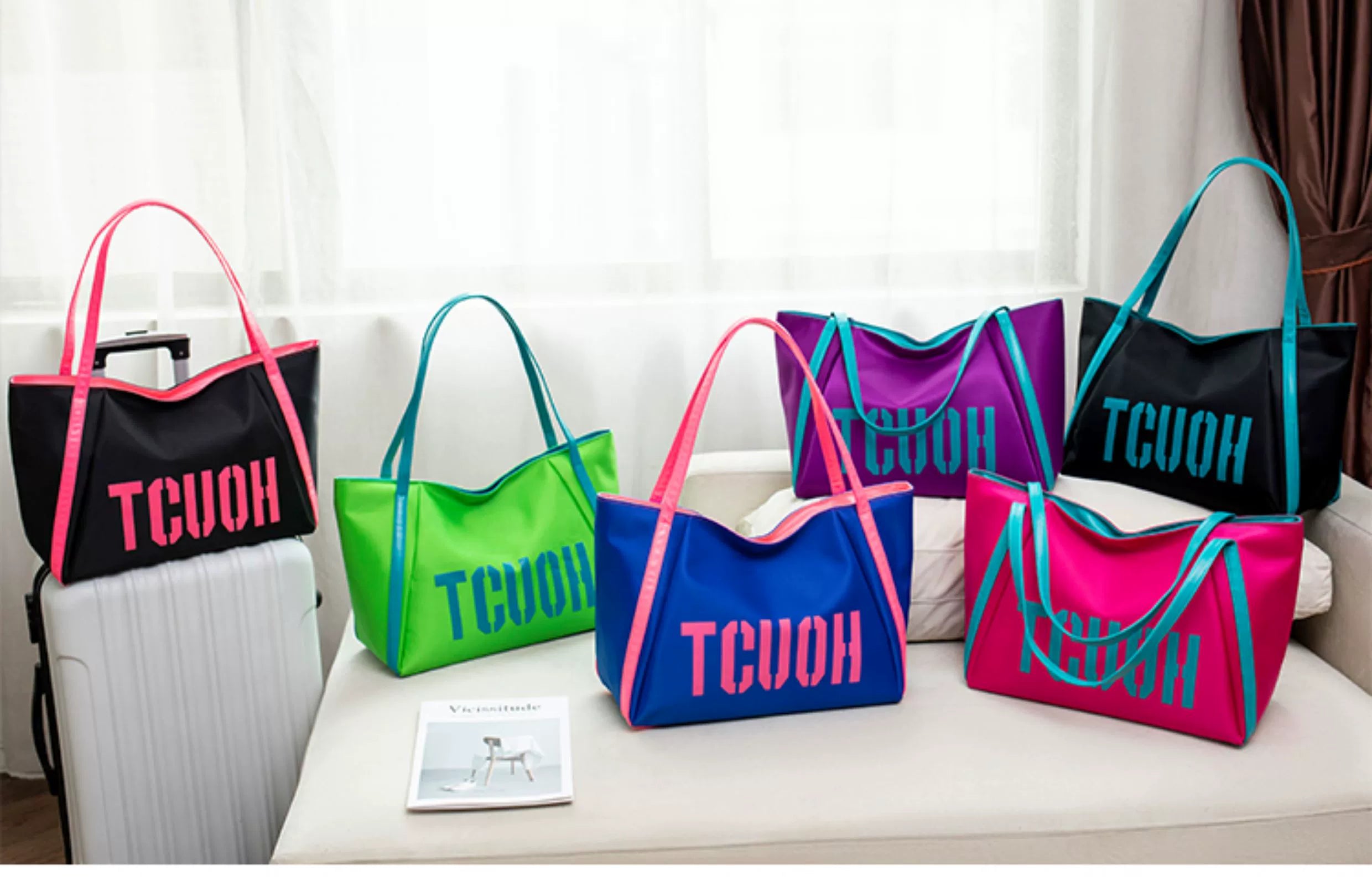 Unique TCUOH Oversized Tote Bag