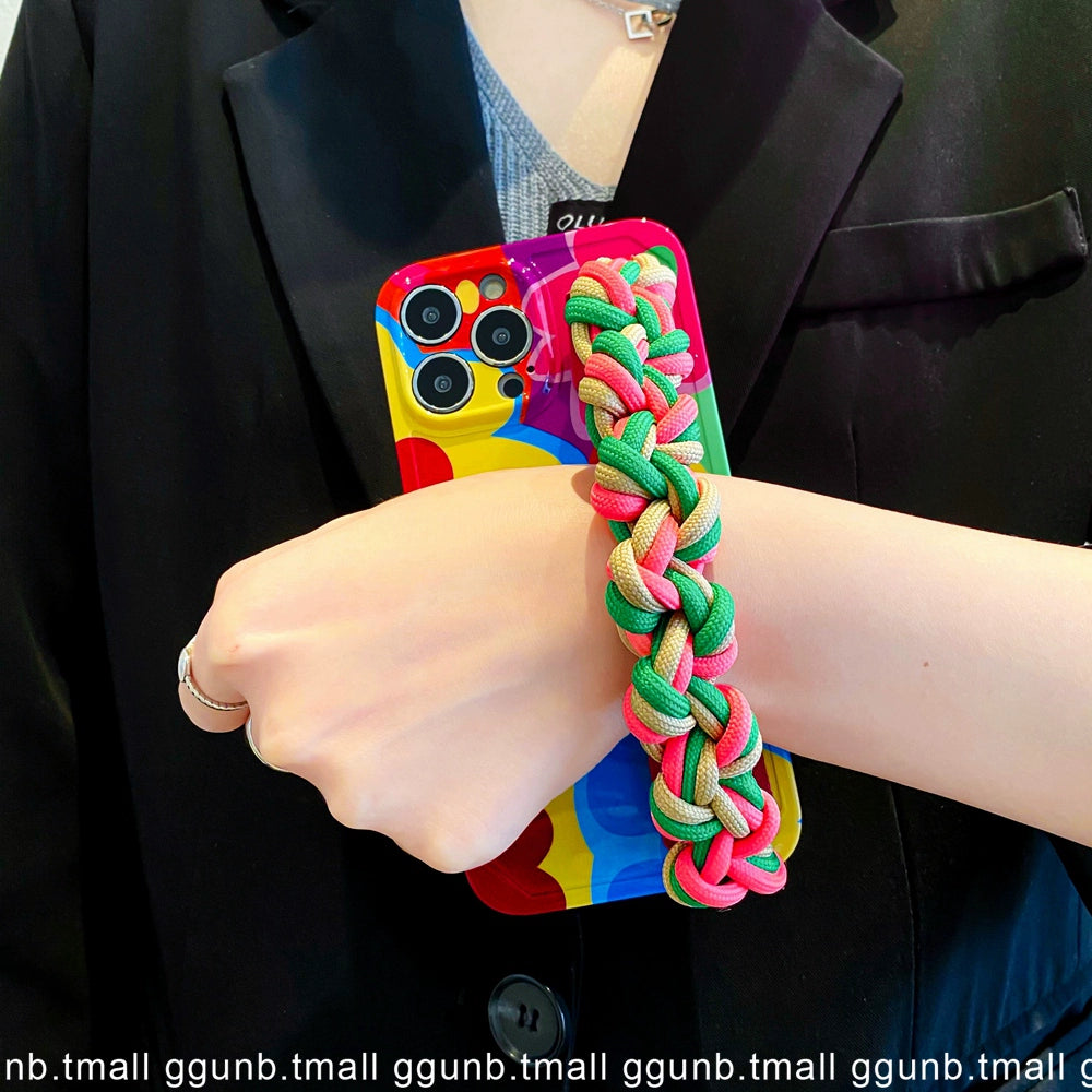Crochet Wrist Graffiti Phone Case