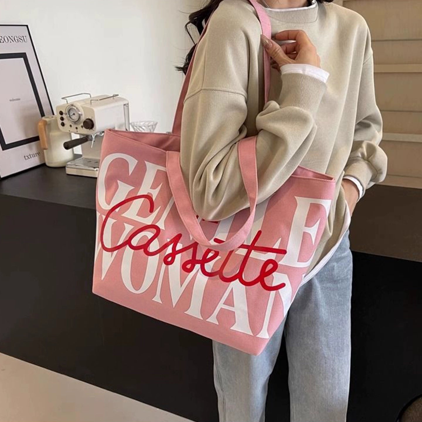 Gentle Woman Tote Bag