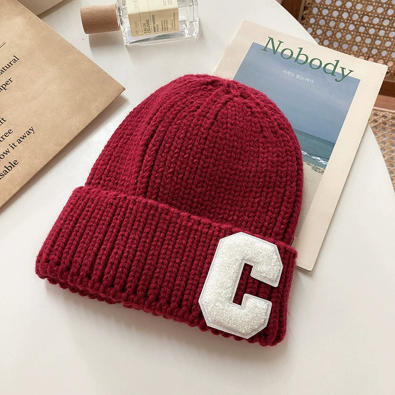 Letter C Beanie