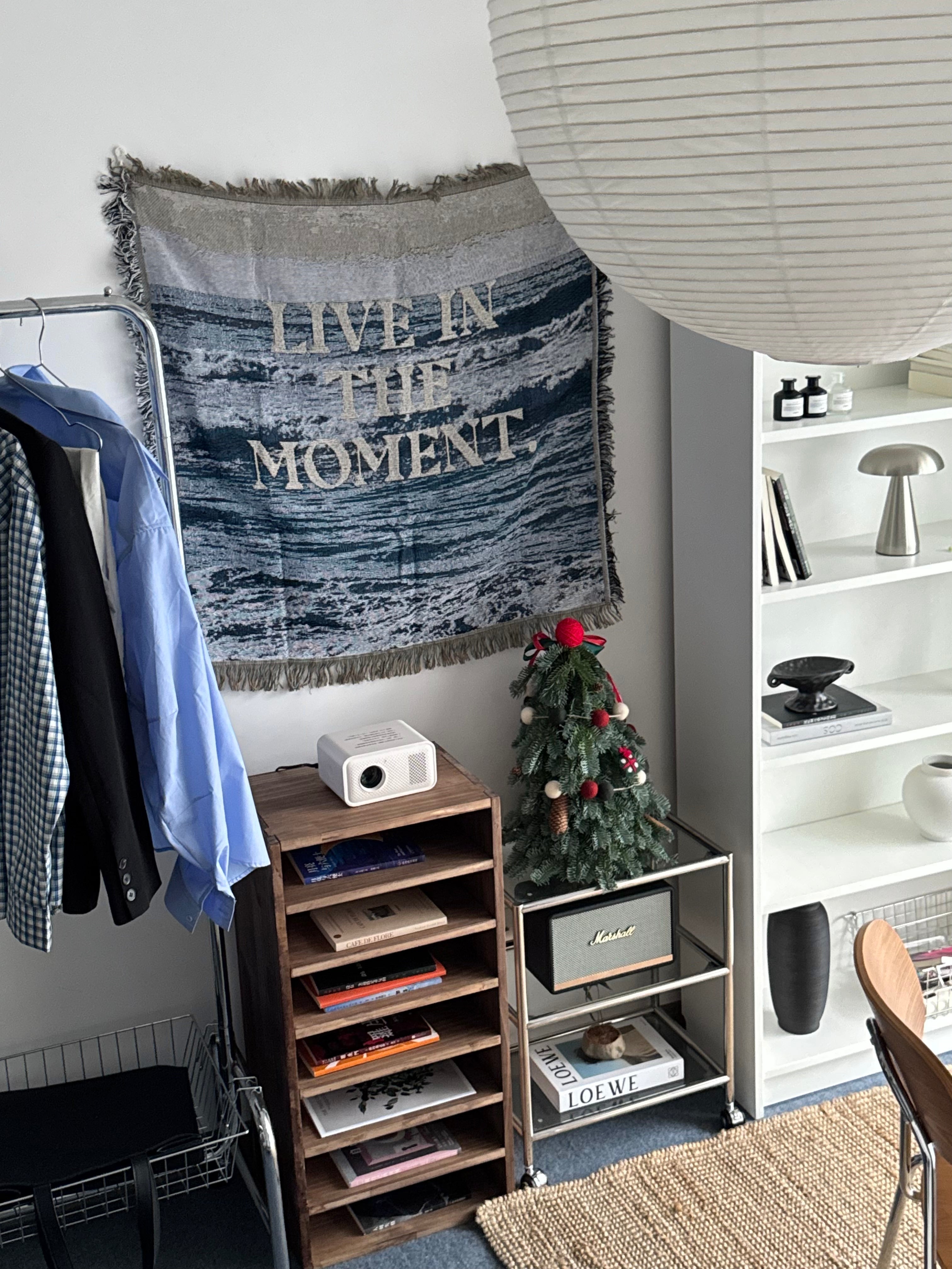 Live in the Moment Tapestry