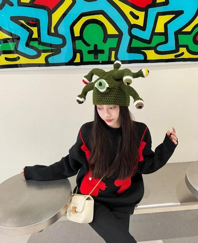 Cyclops Octopus Beanie