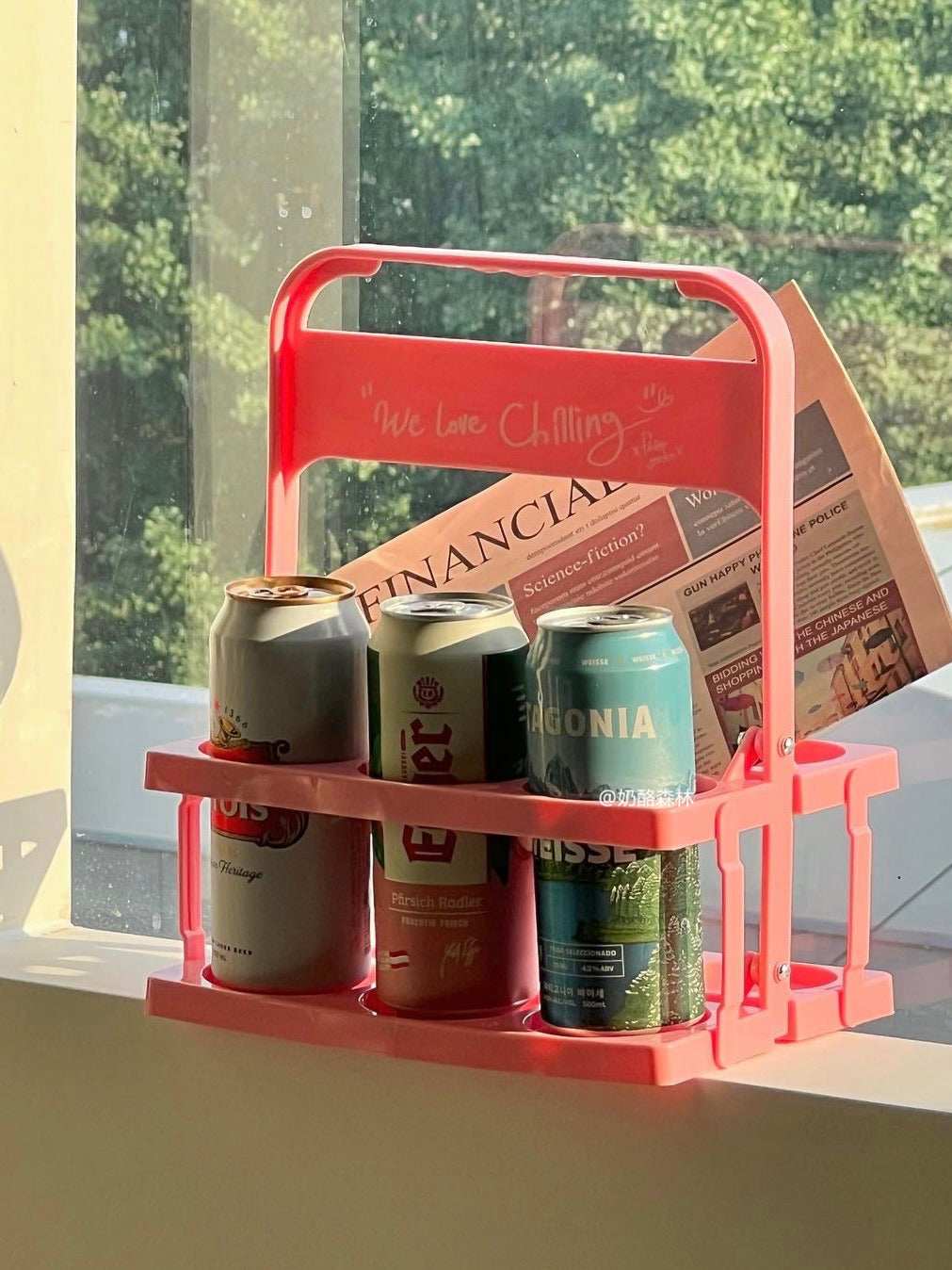 Portable Folding Drink Caddy