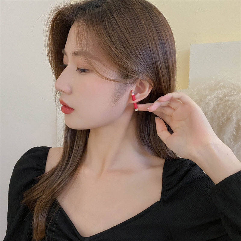 Dripping Pencil Earrings