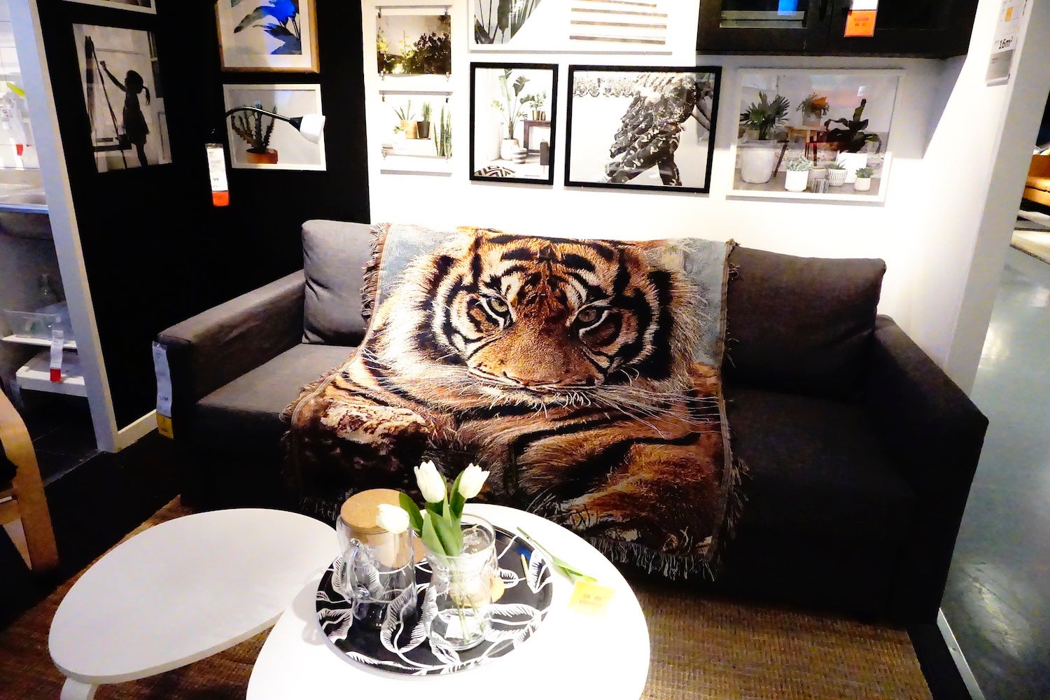 Fierce Tiger Tapestry