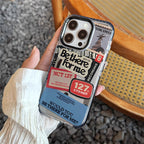 Vintage Sticker Phone Case