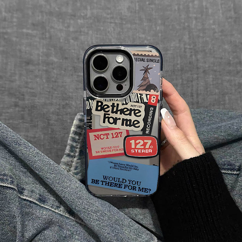 Vintage Sticker Phone Case