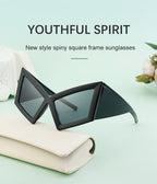 Geometric Oversized Sunglasses