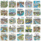World Travel Sticker Pack
