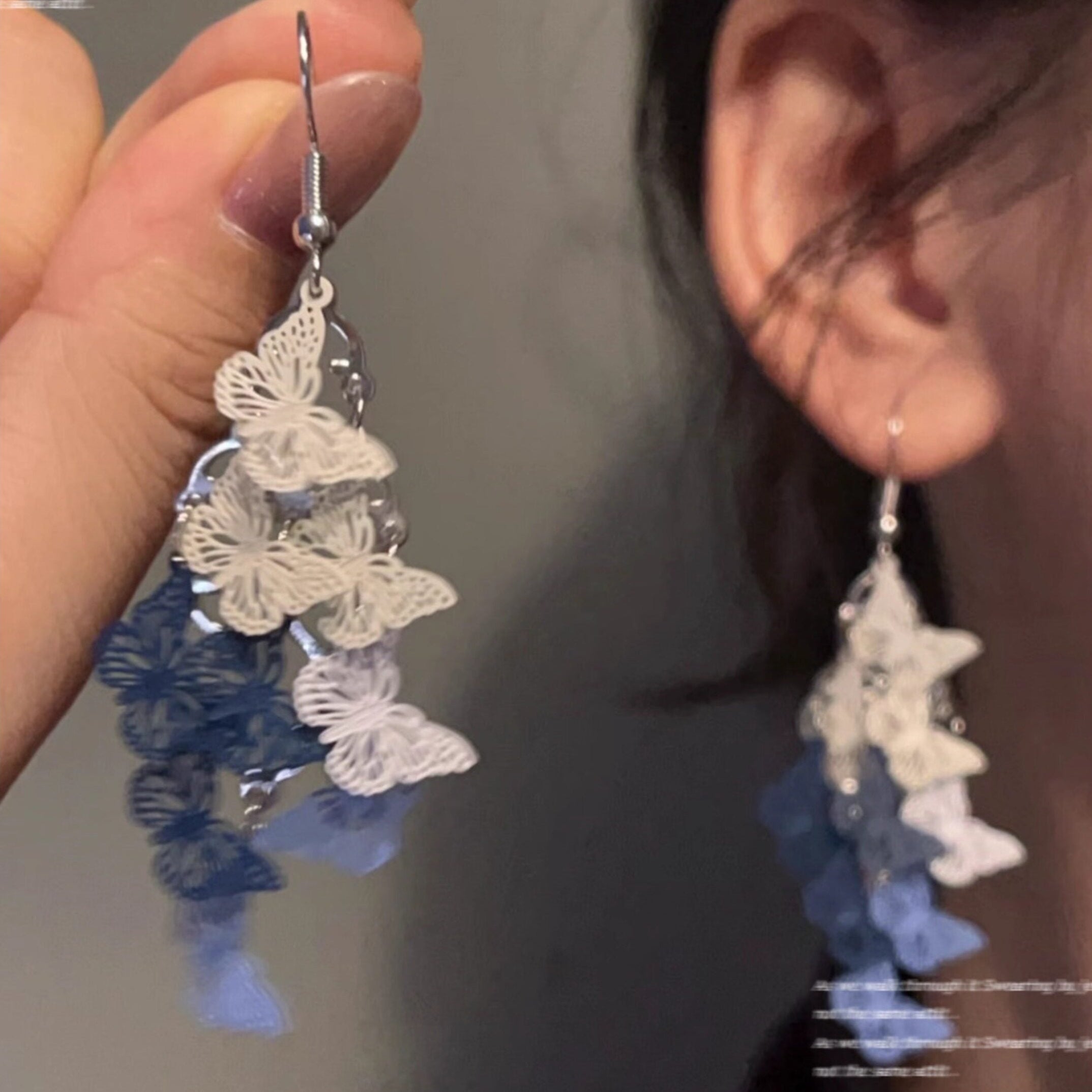 Hollow Butterfly Earrings