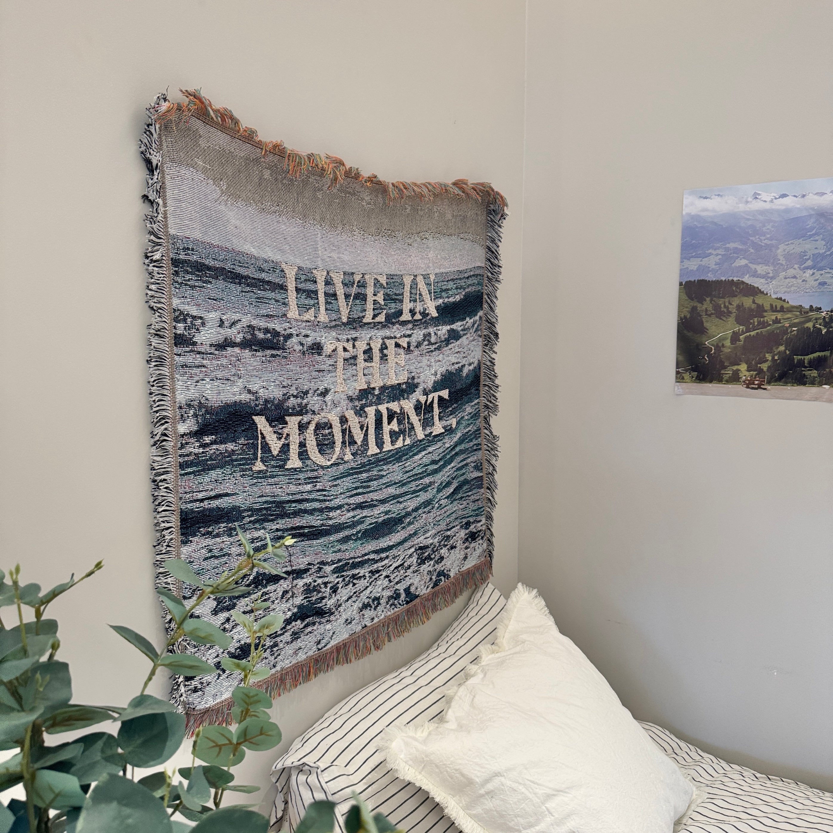 Live in the Moment Tapestry