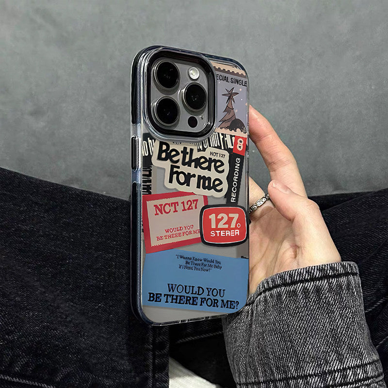 Vintage Sticker Phone Case