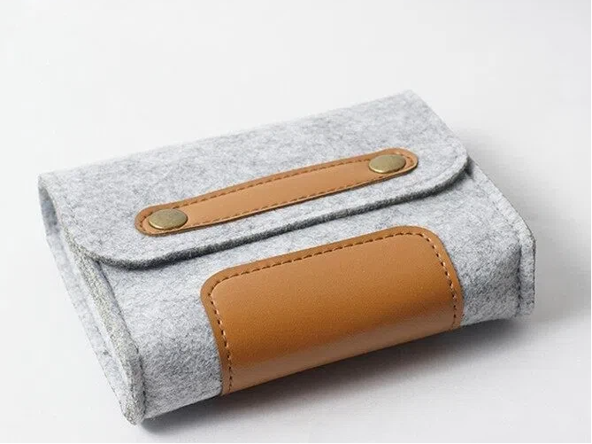 Mini Felt Storage Pouch