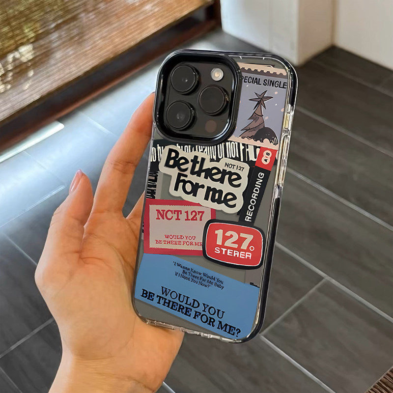 Vintage Sticker Phone Case