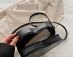 Gothic Heart Crossbody Bag