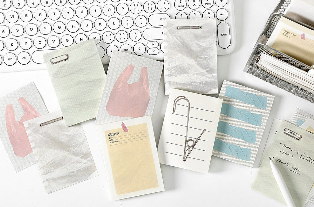 Vintage Dopamine Memo Pad Set