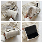 Vintage British Cross Body Tote Bag