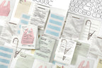 Vintage Dopamine Memo Pad Set