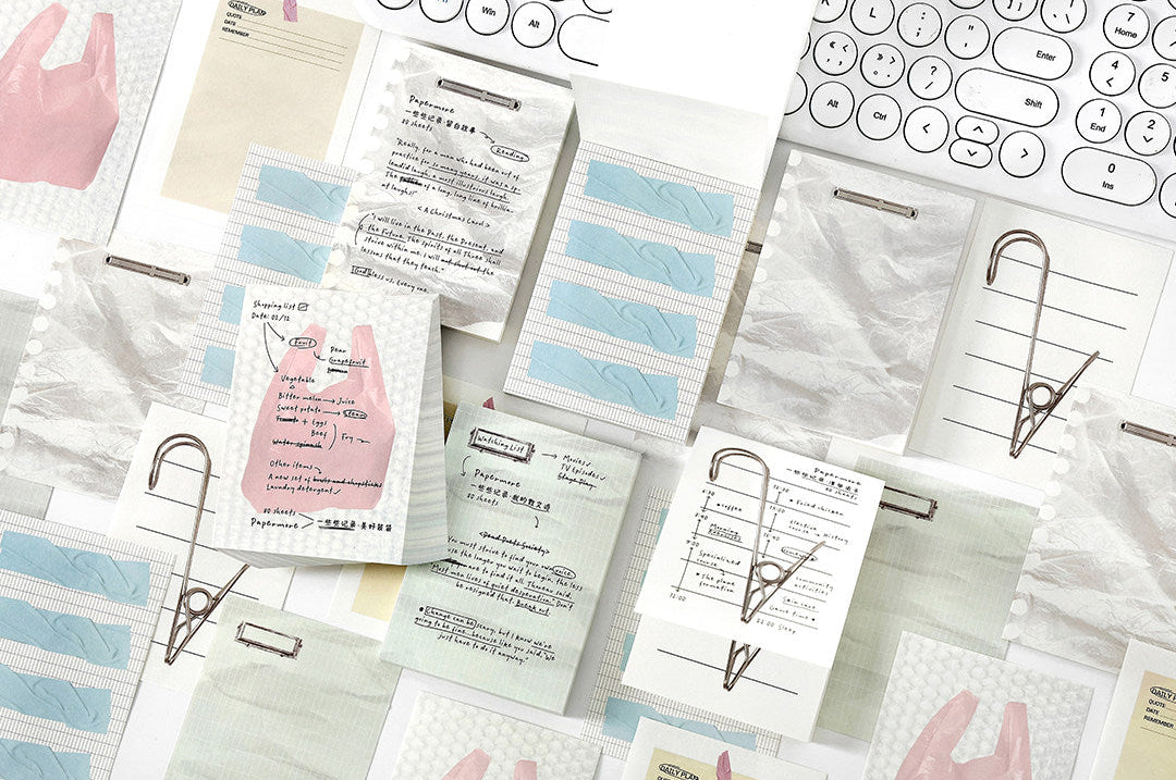 Vintage Dopamine Memo Pad Set