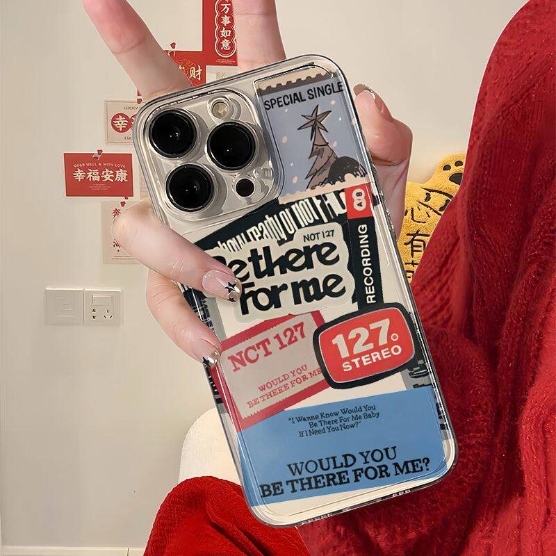 Vintage Sticker Phone Case