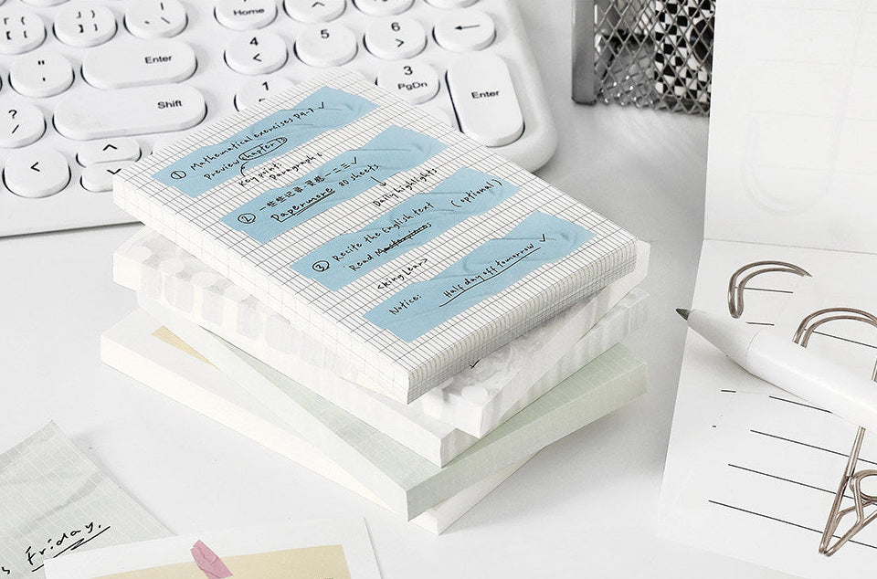 Vintage Dopamine Memo Pad Set