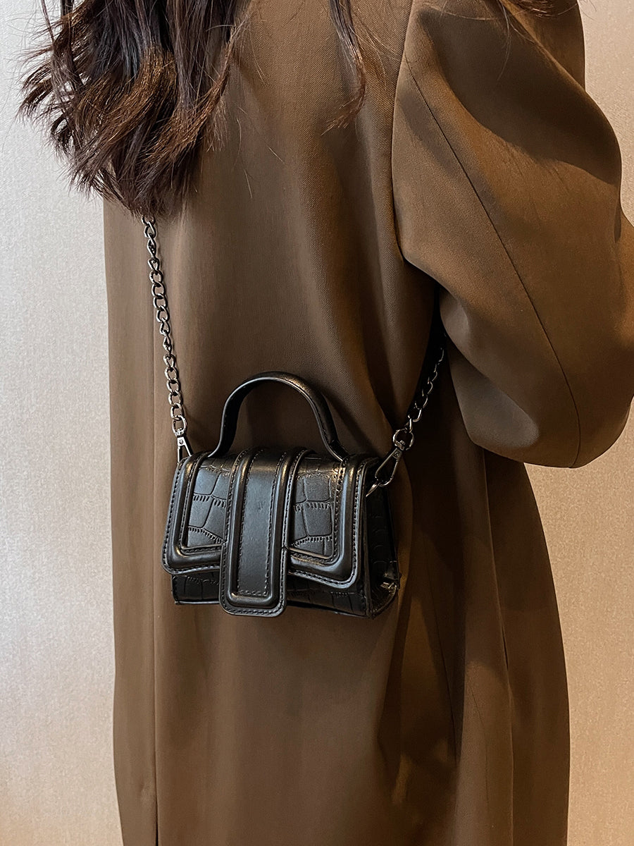 Mini Crocodile Cross Body Bag