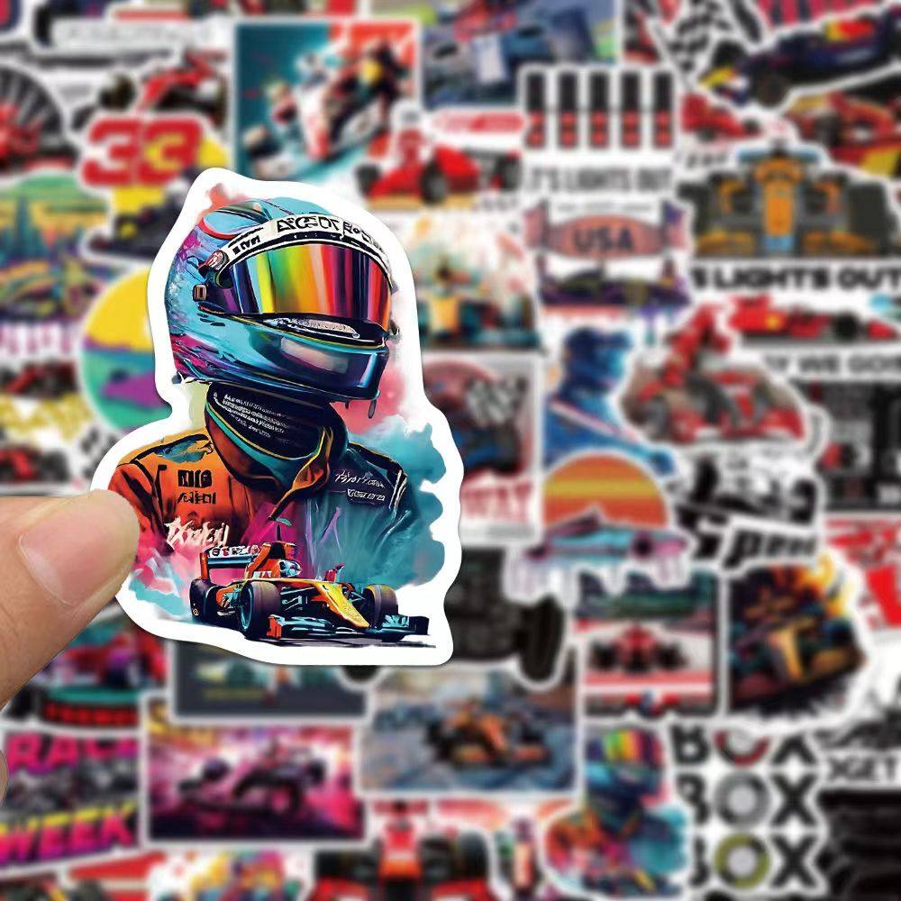 F1 Racing Stickers Pack