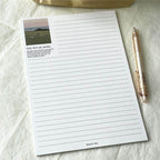 Ins Style British Landscape Tearable Writing Pad