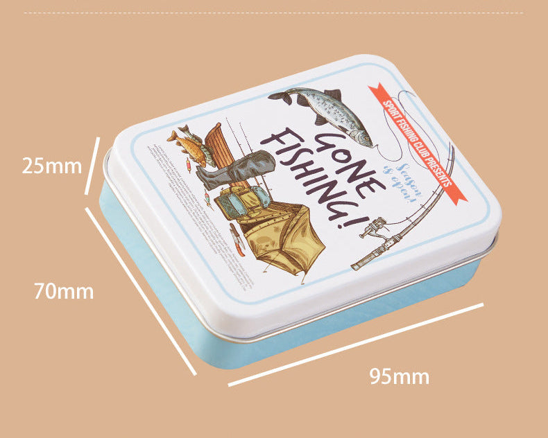 Fishing Club Mini Tin Box