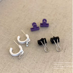 Funny Mini File Earrings