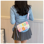 Color Vibes Camera Crossbody Bag