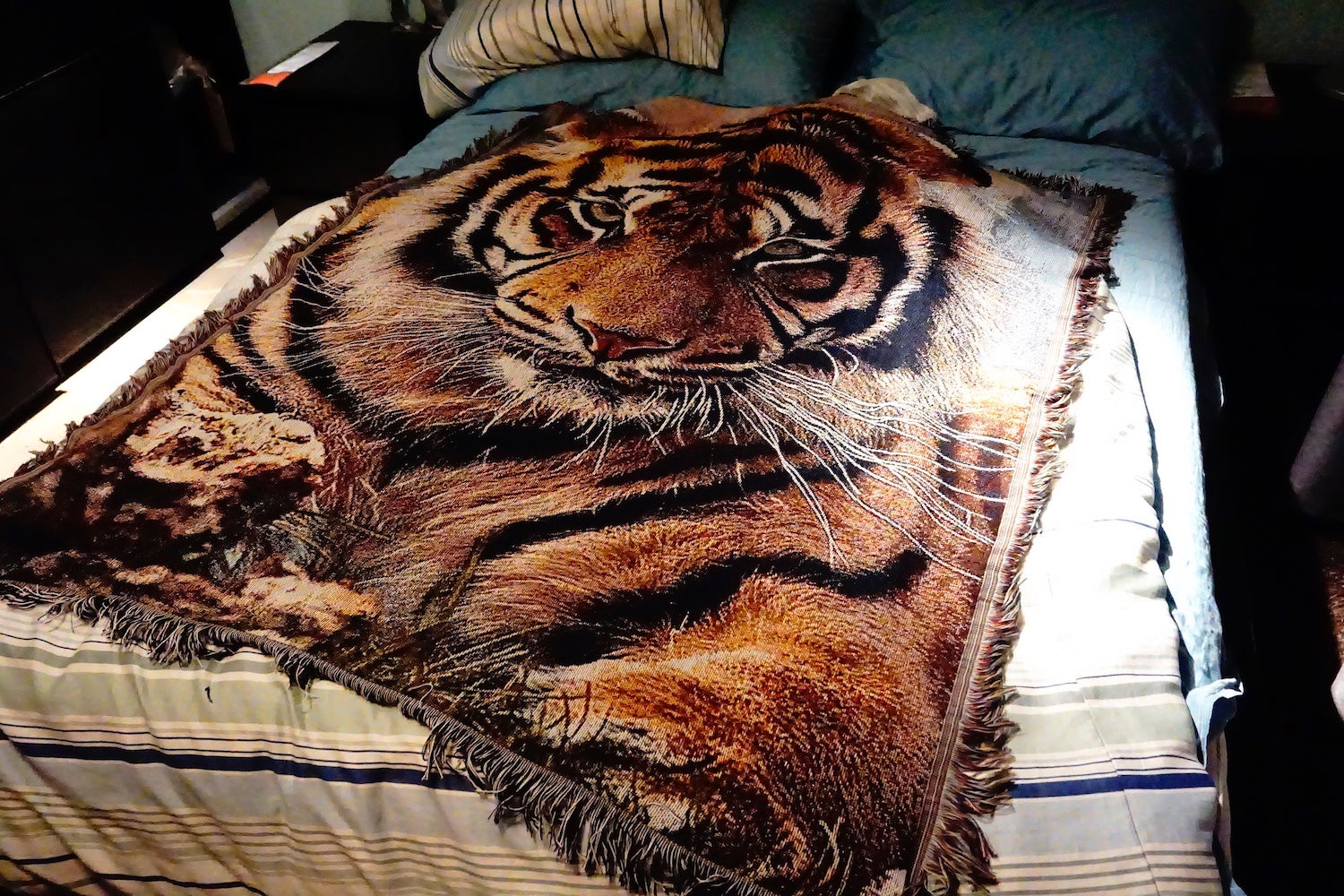 Fierce Tiger Tapestry