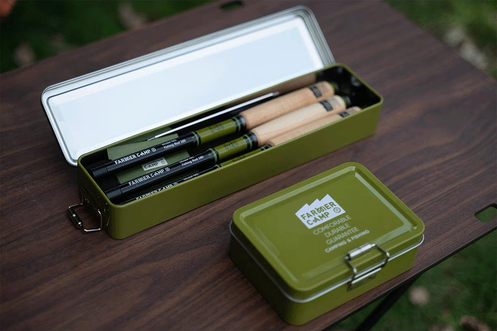 Vibrant Iron Storage Tin