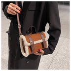 Vintage British Cross Body Tote Bag