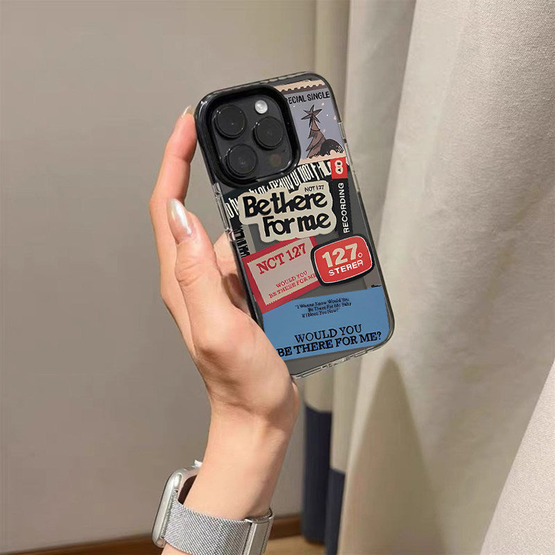 Vintage Sticker Phone Case