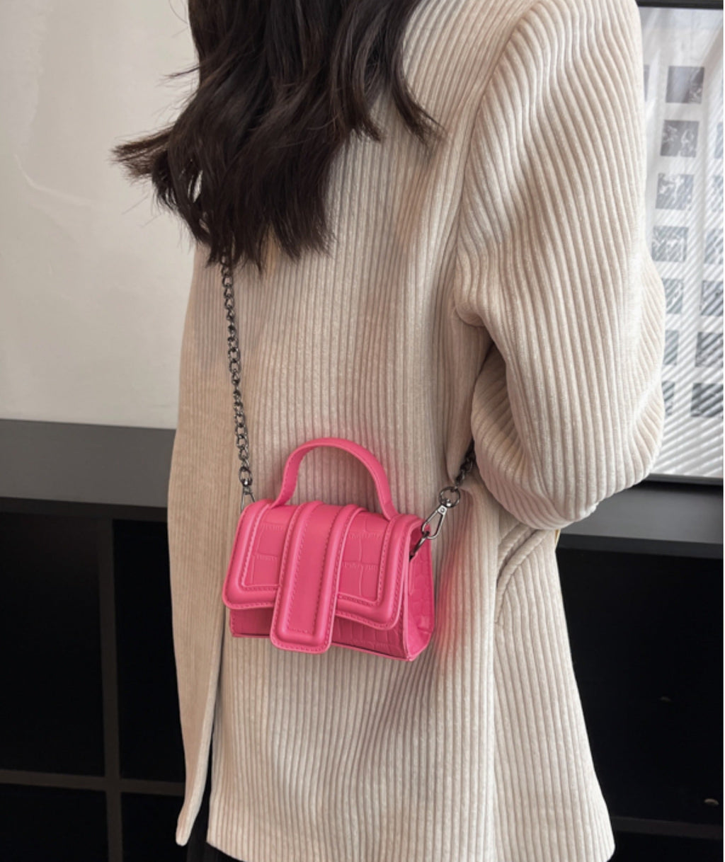 Mini Crocodile Cross Body Bag