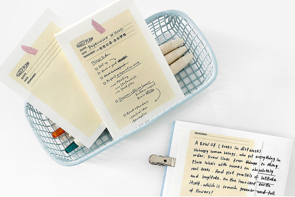 Vintage Dopamine Memo Pad Set