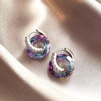 Galaxy Nebula Hoop Earrings