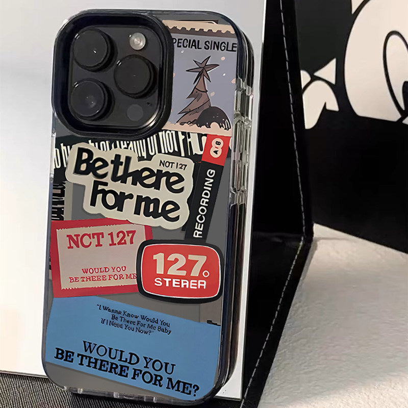 Vintage Sticker Phone Case
