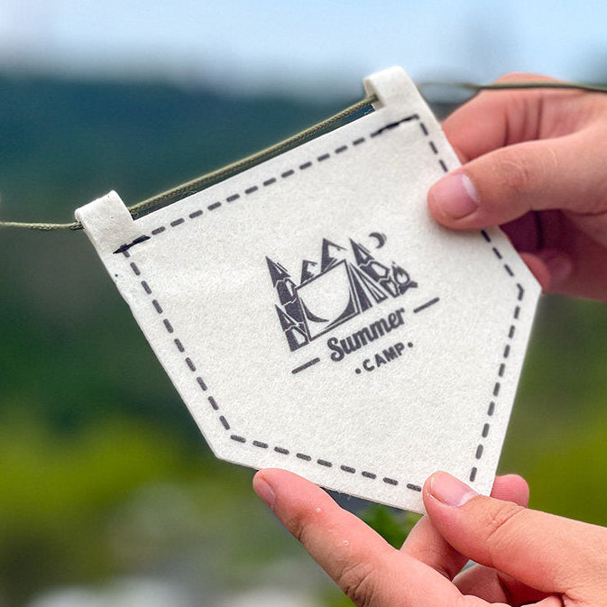 Adventure Themed Felt Pennant