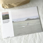 Ins Style British Landscape Tearable Writing Pad