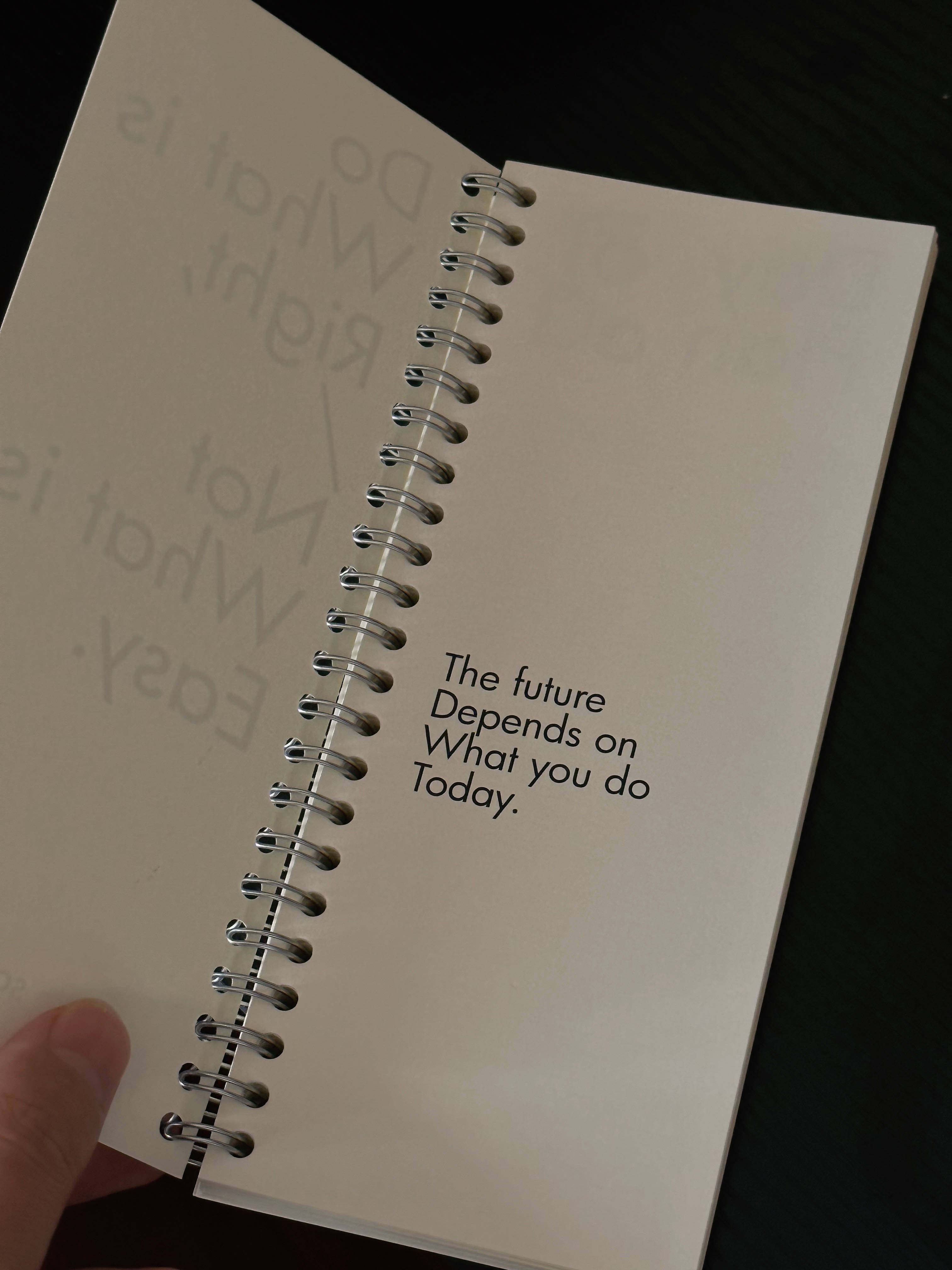 Motivational Quote Daily Planner