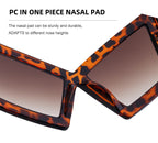 Geometric Oversized Sunglasses