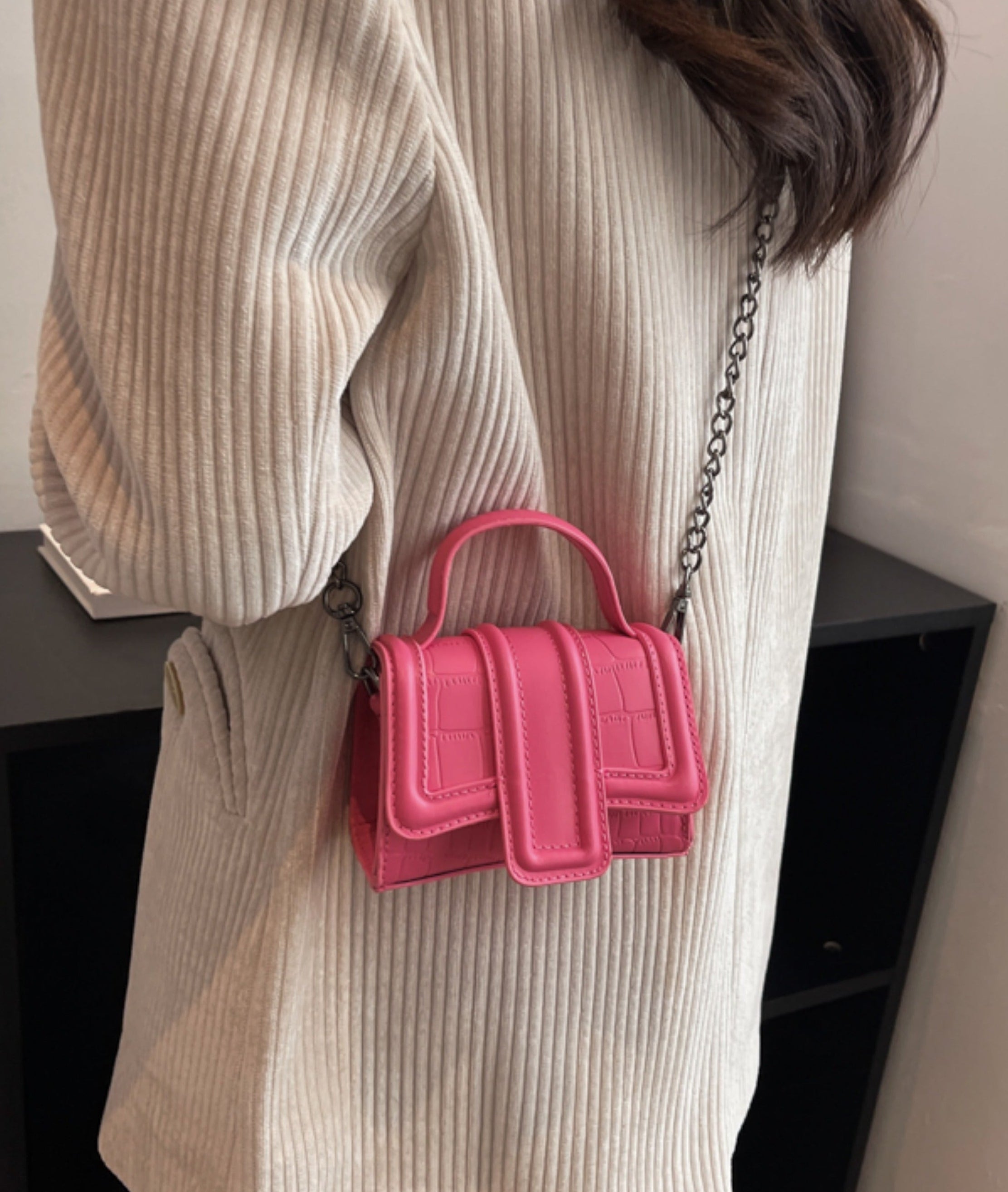 Mini Crocodile Cross Body Bag