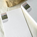 Ins Style British Landscape Tearable Writing Pad
